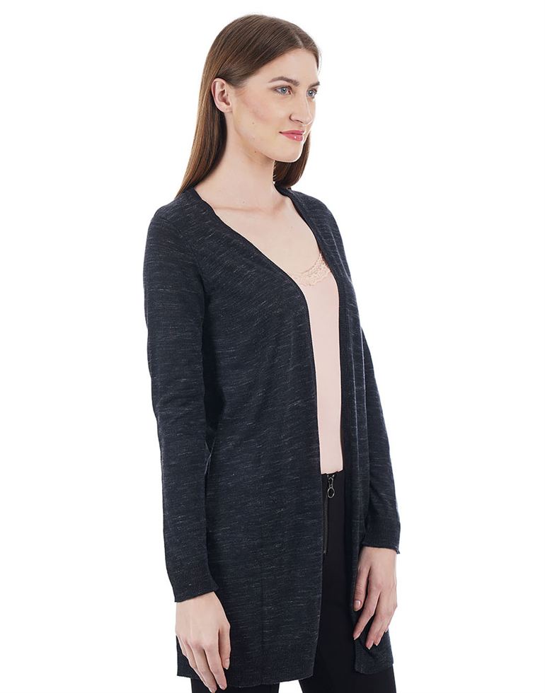 U.S. Polo Assn. Women Textured Casual Wear Shrug